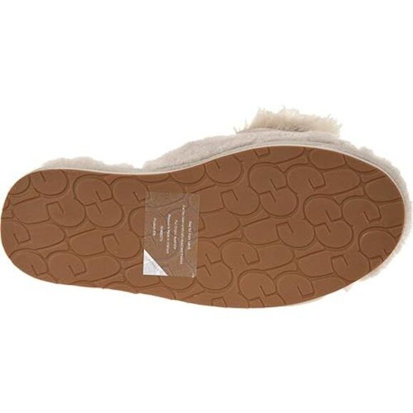 UGG Women's Slippers in Gray and Cream - Picture 2 of 3